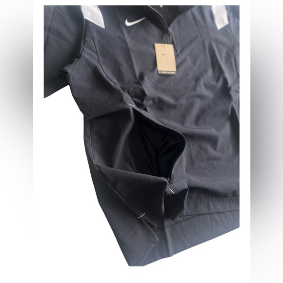 Nike Men’s 1/4 Zip Shirt Jacket Coach Performance Black White Size XL DJ5113-010 - Picture 6 of 9